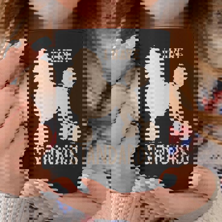 I Havetandards プードル キュート スタンダード プードル コーヒーマグ 面白い贈り物