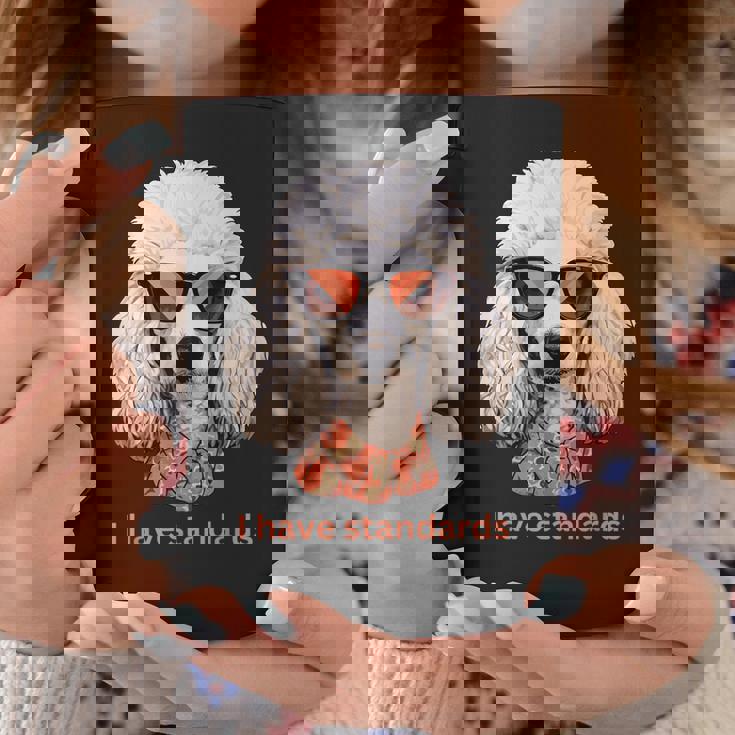 I Havetandardsファニースタンダードプードル愛好家デザイン コーヒーマグ 面白い贈り物