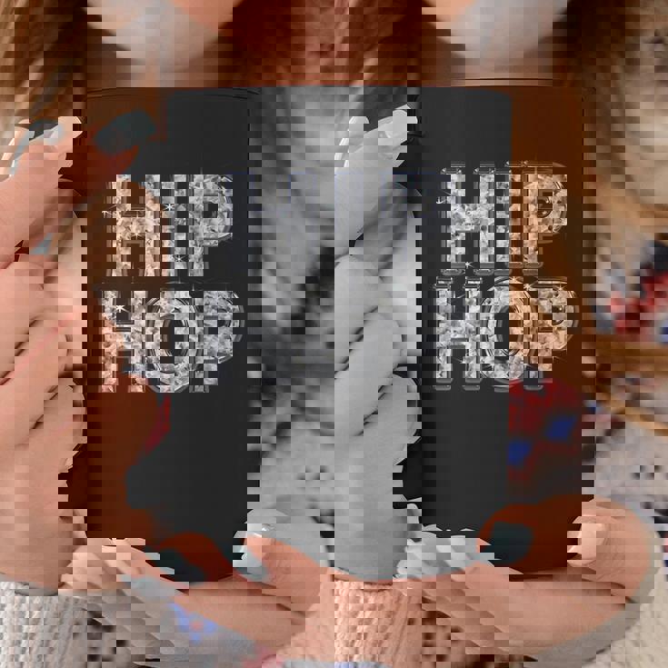 Hip Hop ヒップホップ（ダイヤモンド フォント）【Streetstarz ストリートスターズ】文字 かっこいい コーヒーマグ 面白い贈り物