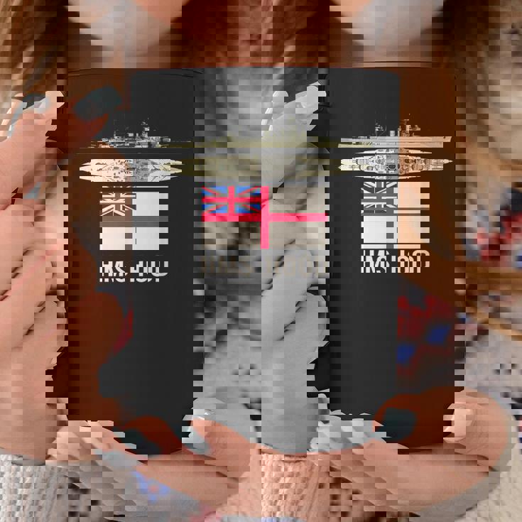 Hms Hood イギリス戦艦図 海軍旗 コーヒーマグ 面白い贈り物