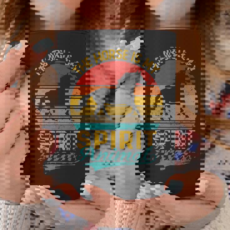 The Horse Is Mypirit アニマルシャツ entage Horse コーヒーマグ 面白い贈り物