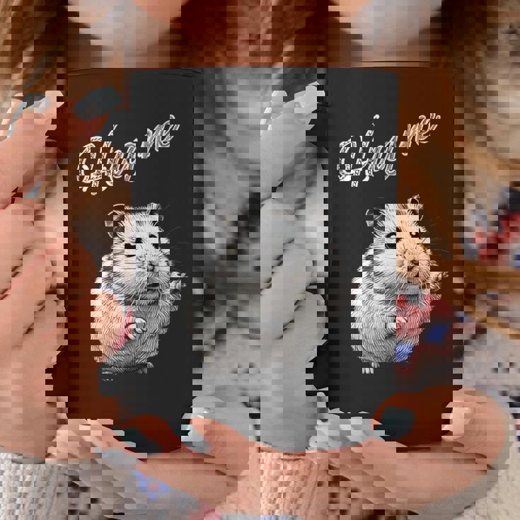 Hug Me ジャンガリアンハムスター アートデザイン 可愛い おしゃれ 動物 齧歯類 コーヒーマグ 面白い贈り物