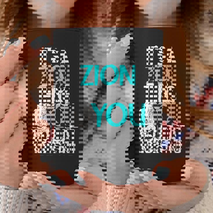 メンズ It's A Zion Thing You Wouldn't Understand コーヒーマグ 面白い贈り物