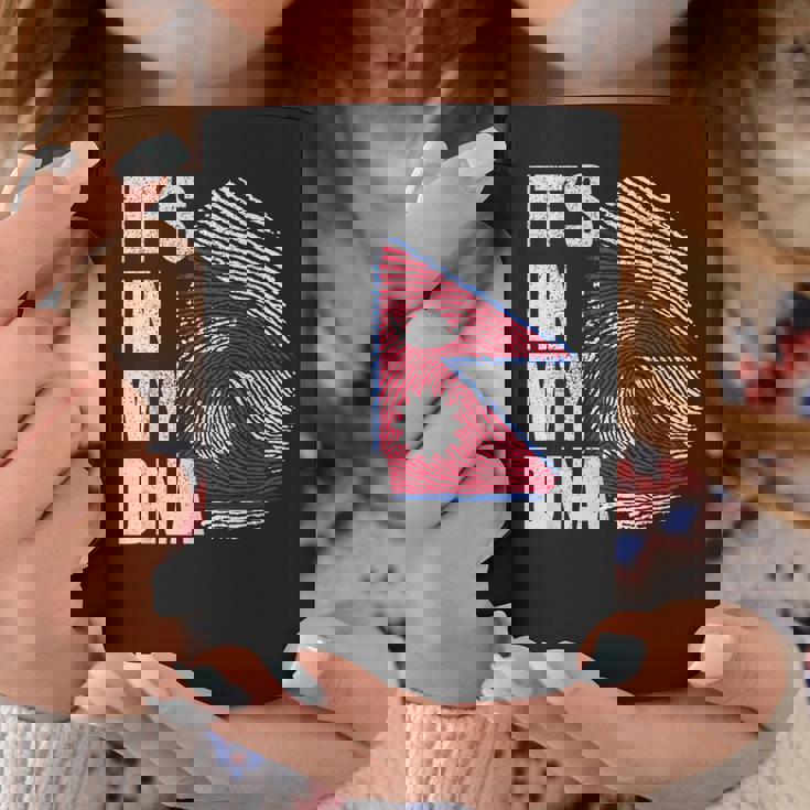 It's In My Dna ネパール ネパール国旗 指紋 コーヒーマグ 面白い贈り物