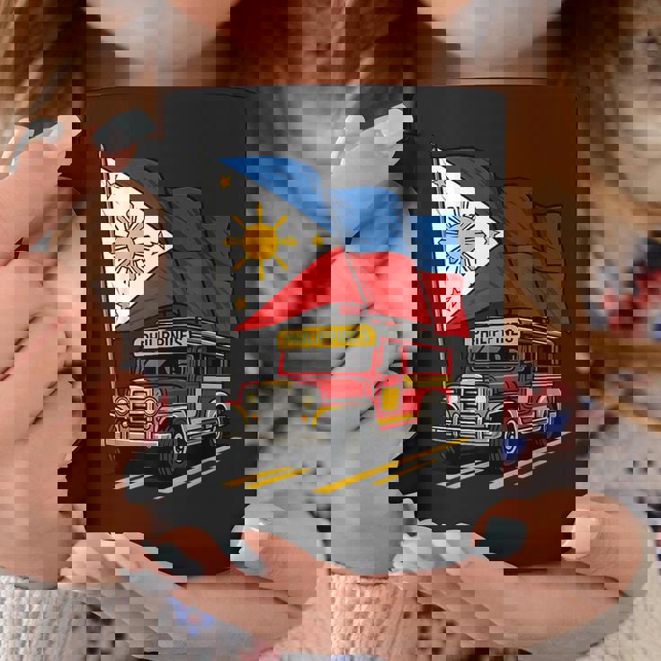 Jeepney フィリピン国旗 誇り高きフィリピンのお土産 コーヒーマグ 面白い贈り物