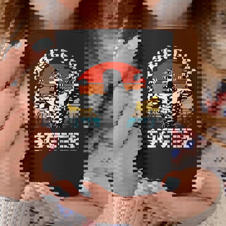 Jesus Is Mypotter ファニー ワークアウト 宗教 クリスチャン ジム コーヒーマグ 面白い贈り物