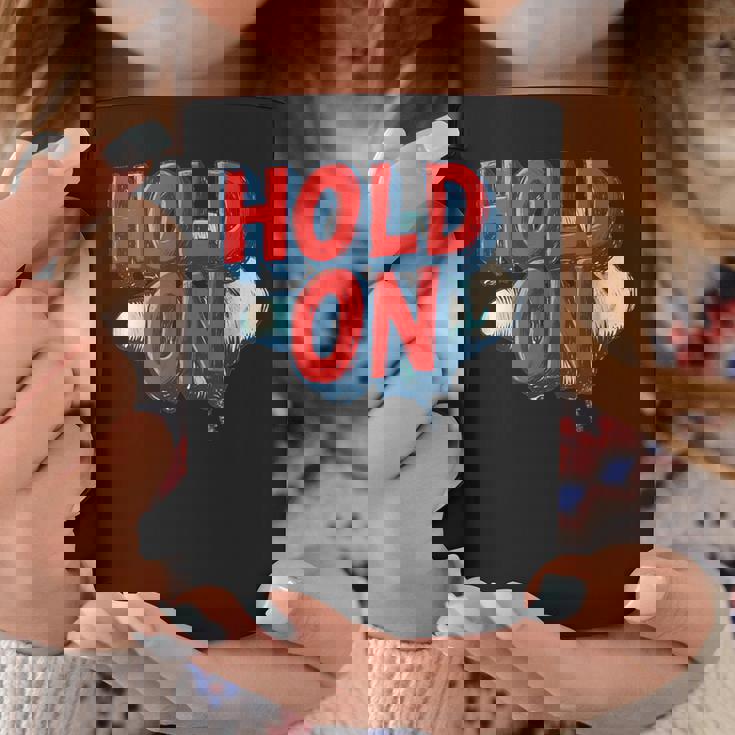 Keep Calm And Hold On コスチューム コーヒーマグ 面白い贈り物