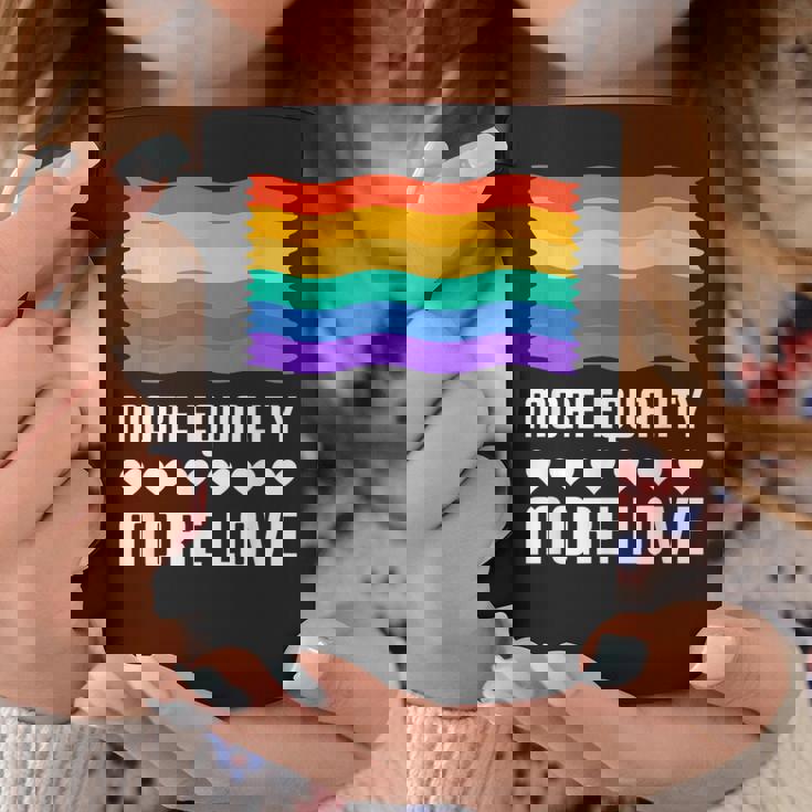 Lgbt More Equality More Lovetシャツ Lgbtq ゲイ レズビアン Lgbt コーヒーマグ 面白い贈り物