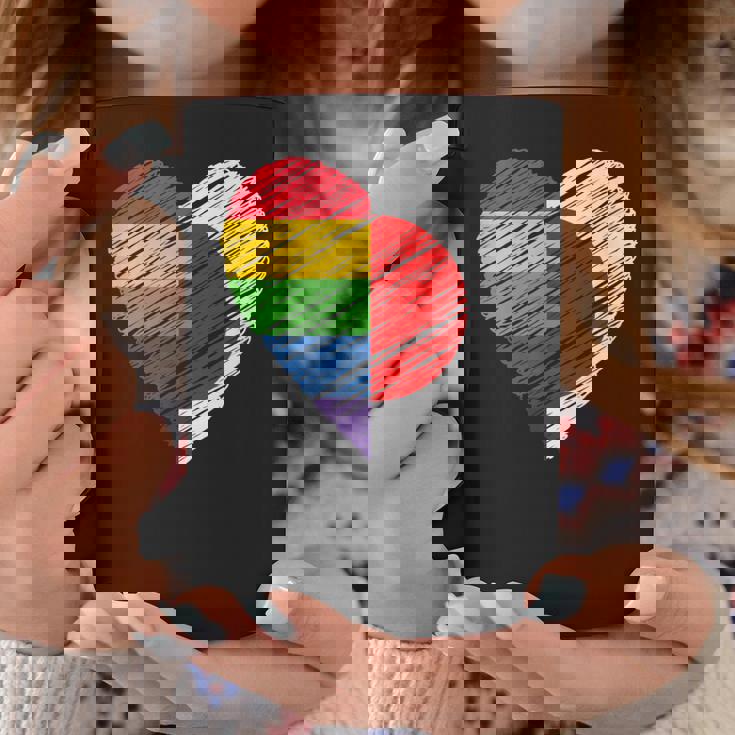 Lgbtq Japan ゲイプライド ハート ゲイとレズビアンの愛 Lgbt コーヒーマグ 面白い贈り物