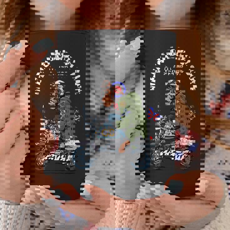 Life Is A Monkey Bike クラシック ブリットモッド コーヒーマグ 面白い贈り物