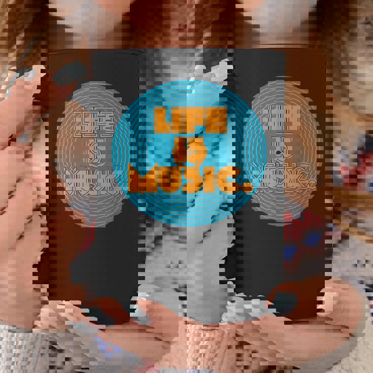 Life Is Music コーヒーマグ 面白い贈り物