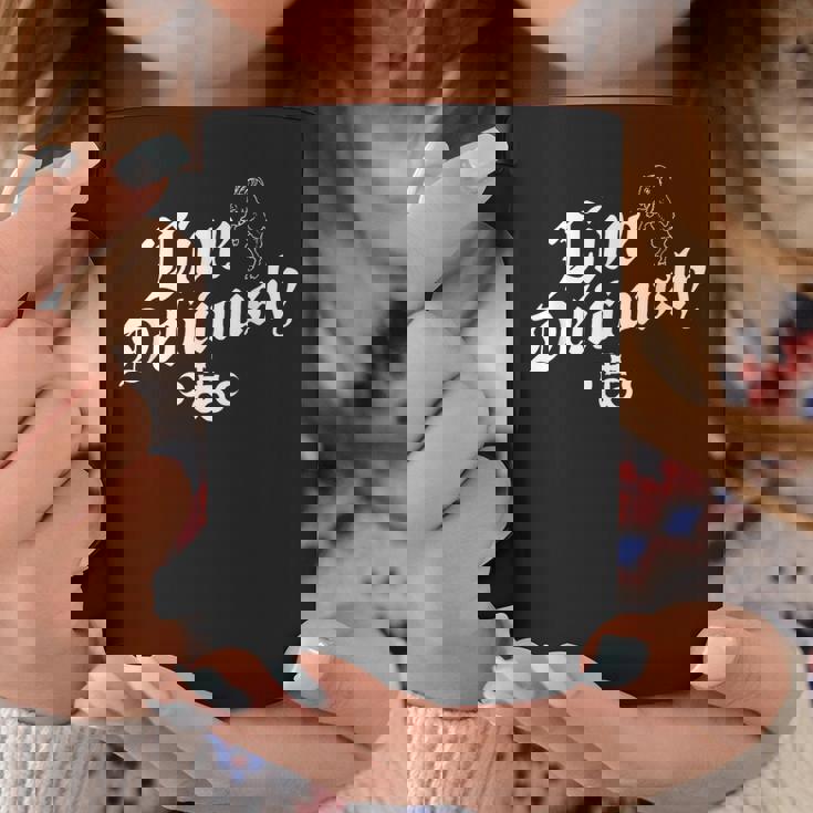 Live Deliciously ヴィンテージ アンティーク調 魔術 オカルト コーヒーマグ 面白い贈り物