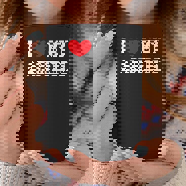 I Love My Abebe アイ・ラブ・マイ・アベベ 長袖tシャツ コーヒーマグ 面白い贈り物