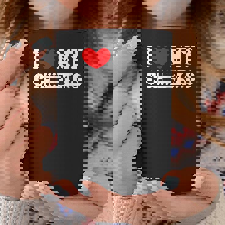 I Love My Chieko 私はチエコを愛しています コーヒーマグ 面白い贈り物