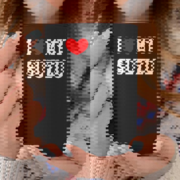 I Love Myuzu すずちゃん大好き コーヒーマグ 面白い贈り物