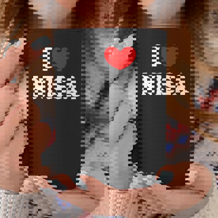 I Love Nisa 私は愛する Nisa コーヒーマグ 面白い贈り物