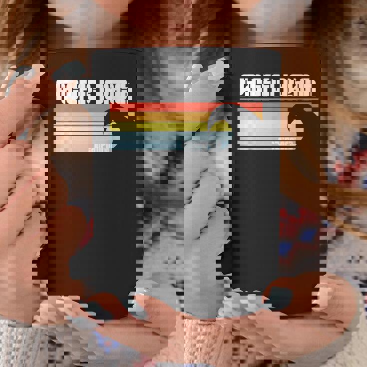 I Love Pacific Beach California Ca パシフィックオーシャンウェーブ コーヒーマグ 面白い贈り物