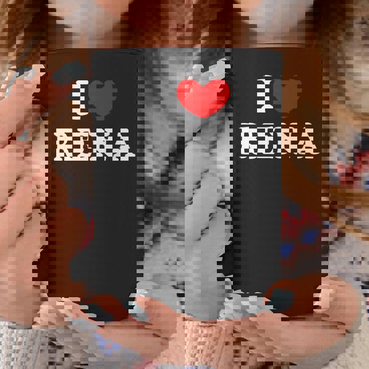 I Love Rena 私は愛する Rena コーヒーマグ 面白い贈り物