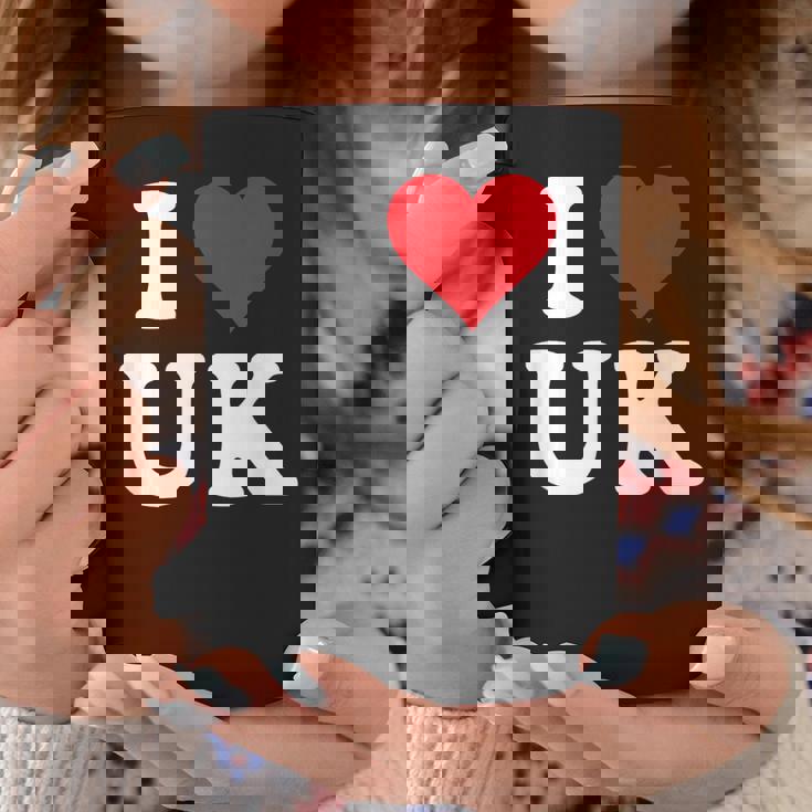 I Love Uk Initials I Heart UK First Last Name U K コーヒーマグ 面白い贈り物