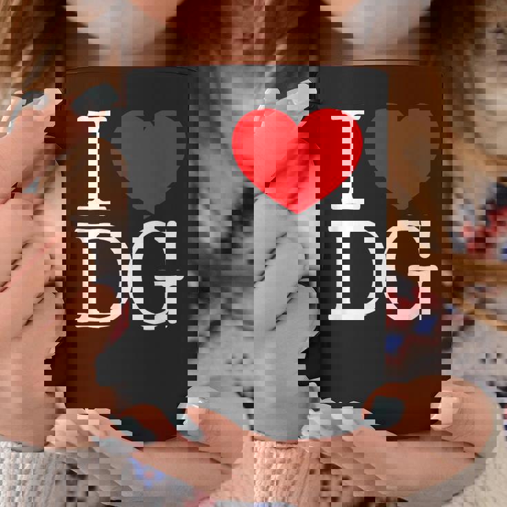 I Love ハート Dg コーヒーマグ 面白い贈り物