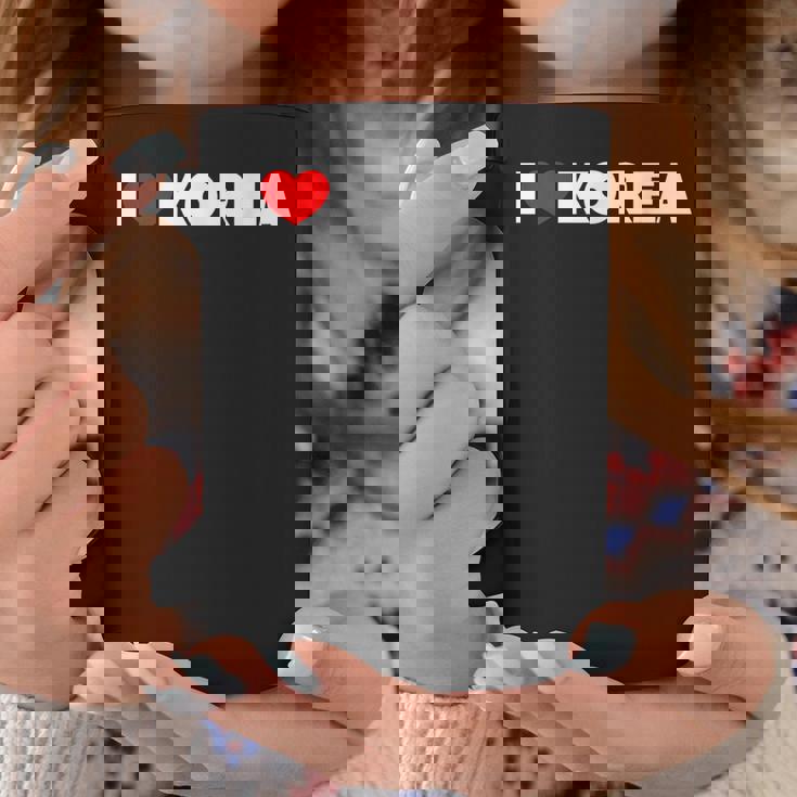 I Love ハート Korea コーヒーマグ 面白い贈り物