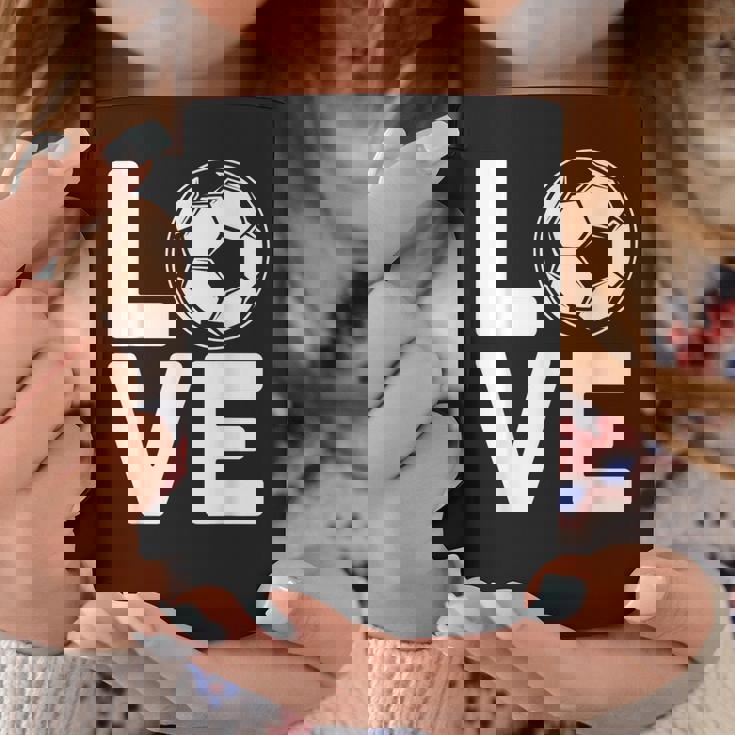 Loveoocer 愛を言うサッカー コーヒーマグ 面白い贈り物