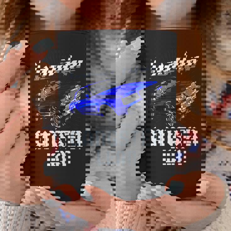 Lowrider Gangster Lean Low &Low Chicano Cholo ビンテージカー コーヒーマグ 面白い贈り物