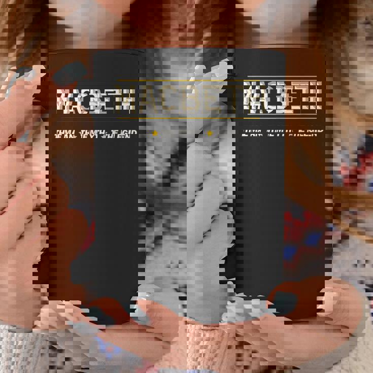 Macbeth The Man The Myth The Legend コーヒーマグ 面白い贈り物