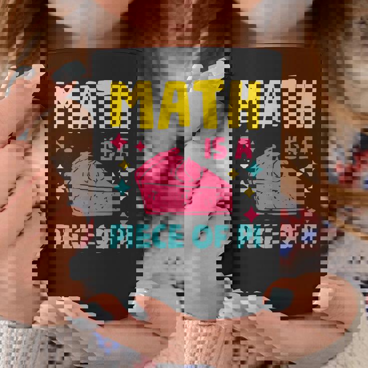 Math Is A Piece Of Pie Pi Day Nerd Mathtudent Teacher コーヒーマグ 面白い贈り物