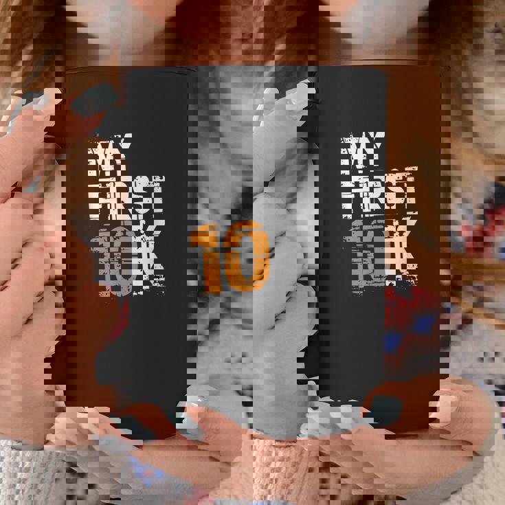 My First 10K 初心者達成マラソン コーヒーマグ 面白い贈り物