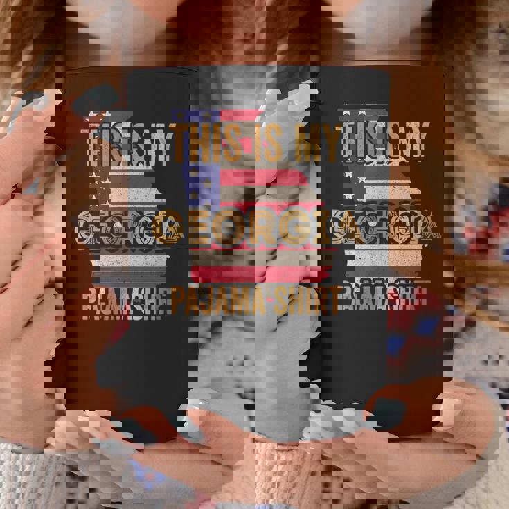 My Georgia パジャマ シャツ ファニー ジョージア コーヒーマグ 面白い贈り物