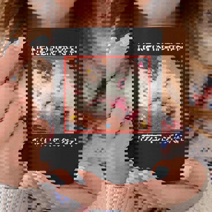 I Need Ibuprofen 日本の面白い猫 コーヒーマグ 面白い贈り物