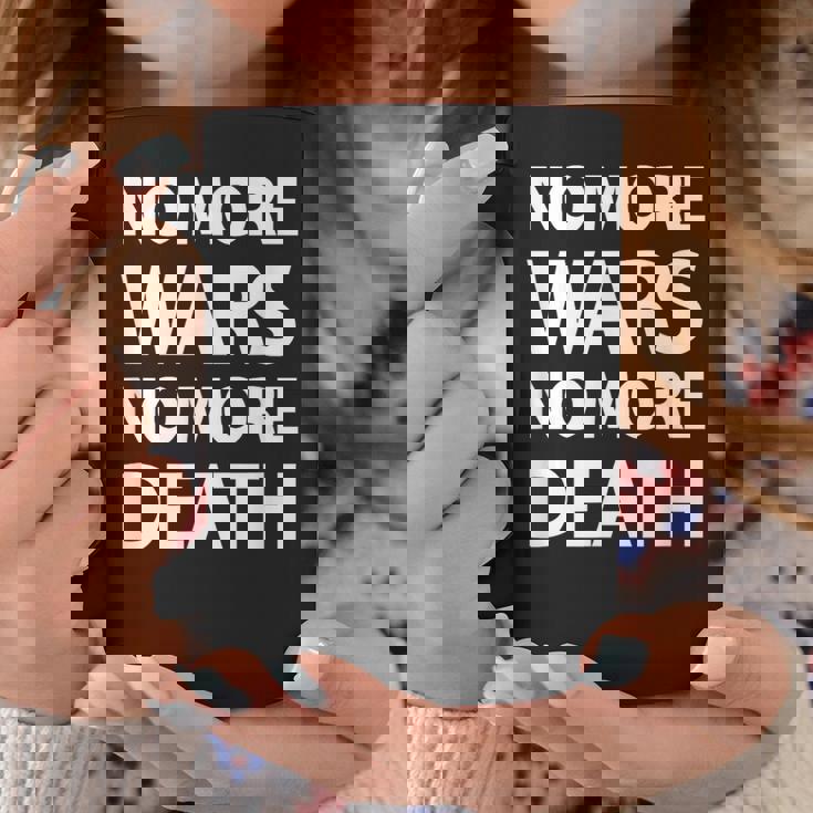 No More Wars No More Death コーヒーマグ 面白い贈り物