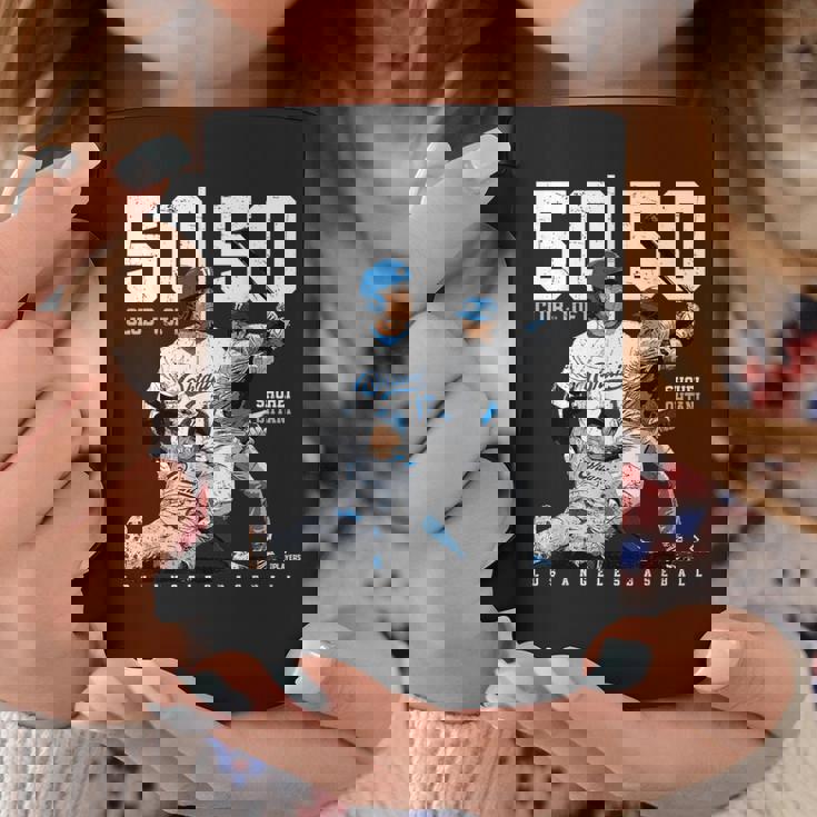 Ohtani Historic 50-50 Club Entryhohei Ohtani Mlbpa コーヒーマグ 面白い贈り物