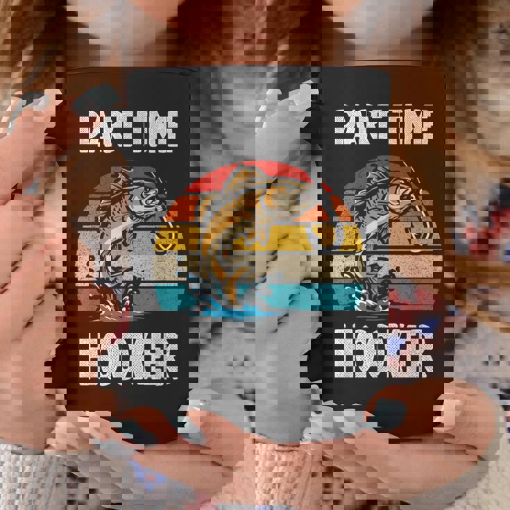 Part Time Hooker Fishing Hobbyist コーヒーマグ 面白い贈り物