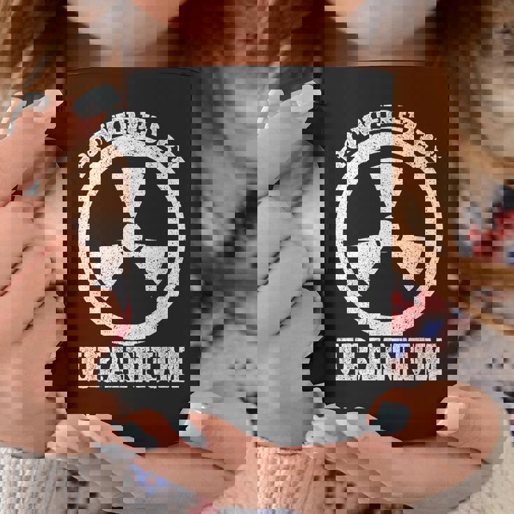 Powered By Uranium 原子力エンジニア コーヒーマグ 面白い贈り物