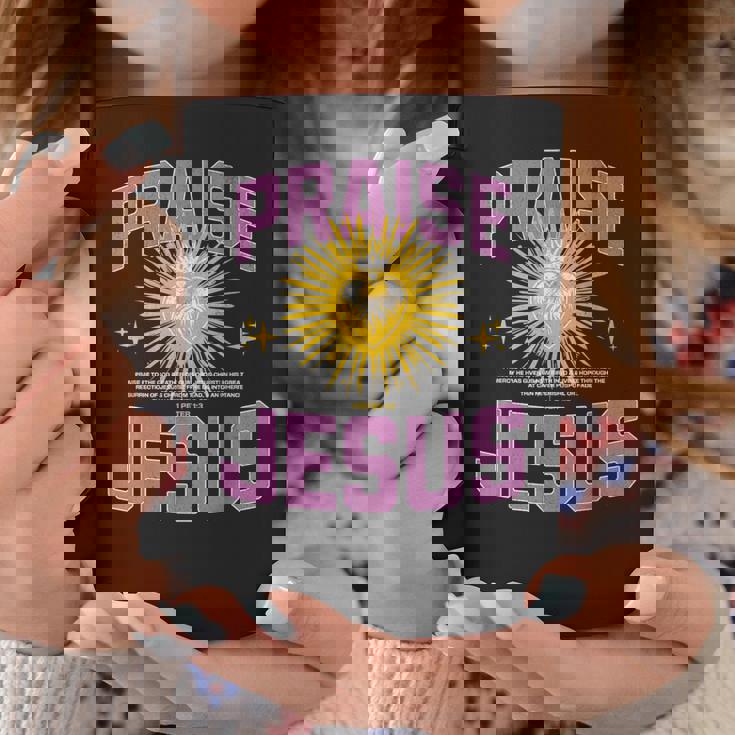 Praise Jesus Our Lord &Aviour For An Abundant New Life コーヒーマグ 面白い贈り物