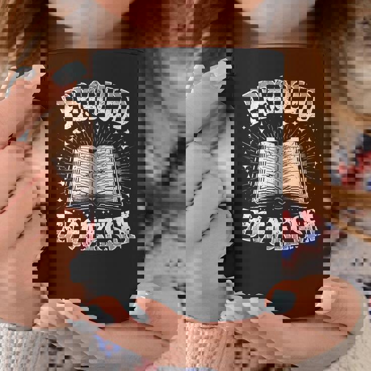 Proud Bookish Open Book Reading愛好家。 コーヒーマグ 面白い贈り物