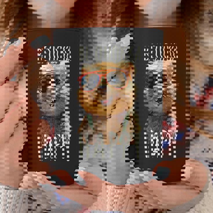 Be Quokka Happy クオッカ・ビー・クオッカ・ハッピー＆クオッカとスマイル コーヒーマグ 面白い贈り物