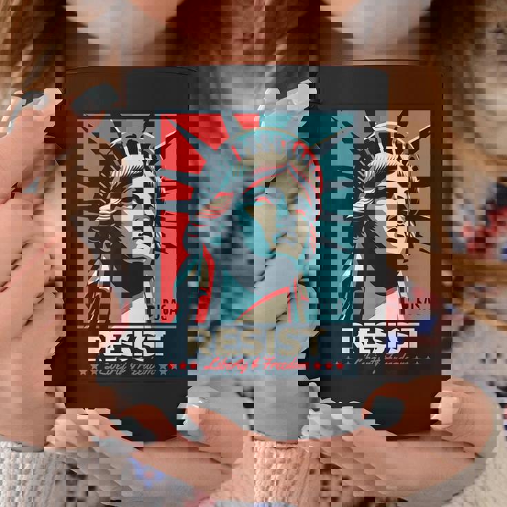 Resist 自由の女神 Resist コーヒーマグ 面白い贈り物