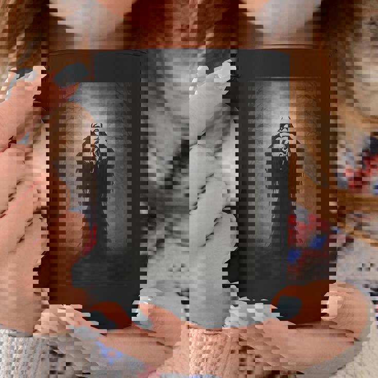 Retro Scary Ghost Love Hands Horror Halloween Costume Coffee Mug Funny Gifts