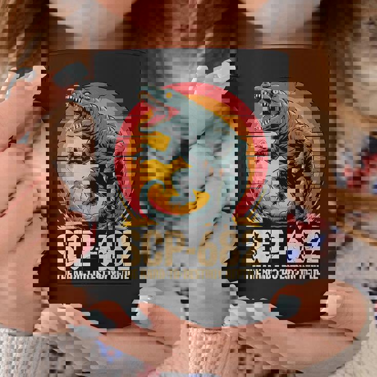 Scp-682 破壊しづらい爬虫類モンスターcpファンデーション コーヒーマグ 面白い贈り物