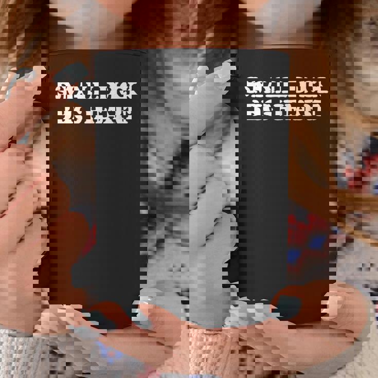 Small Dick Big Heart コーヒーマグ 面白い贈り物