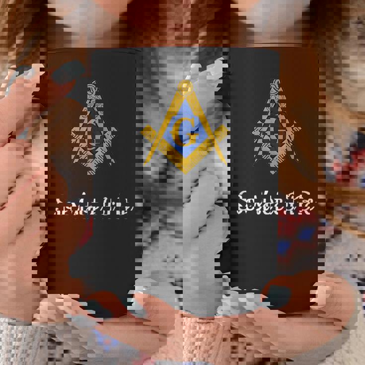 So Mote It Be Masonicのモットーフリーメイソンmib プリンスホールメイソン コーヒーマグ 面白い贈り物