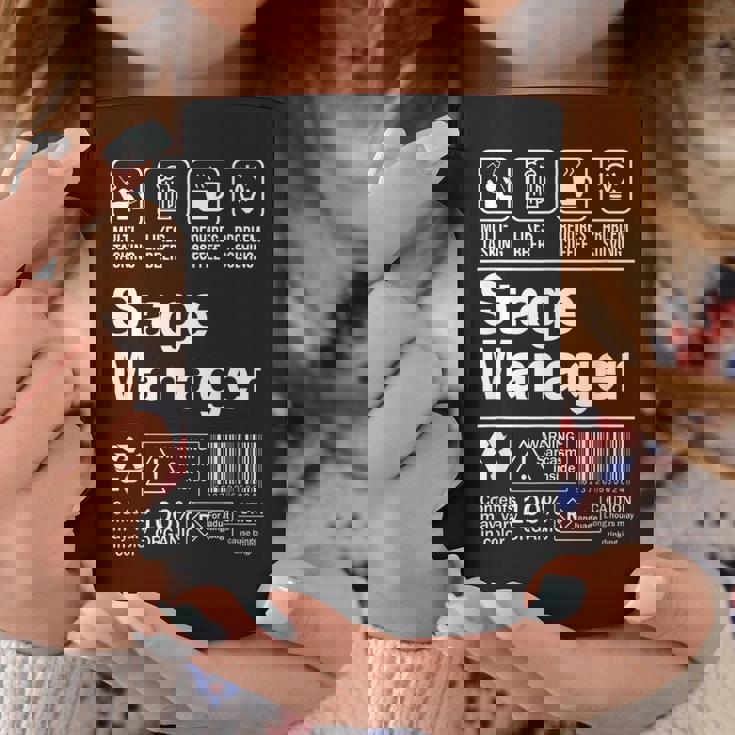 Stage Manager Description Label コーヒーマグ 面白い贈り物