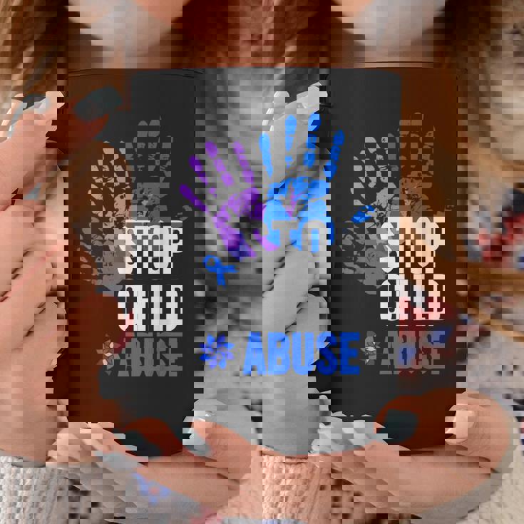 Stop Child Abuse 児童虐待をやめなさい コーヒーマグ 面白い贈り物