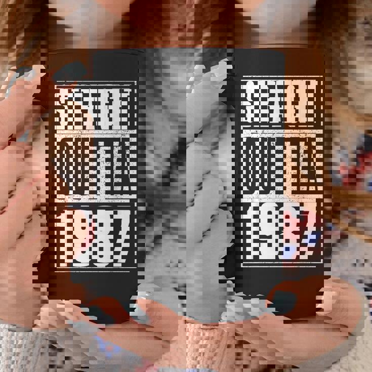 Straight Outta 1987 Womenintage 1987 Birth Of Birthday コーヒーマグ 面白い贈り物