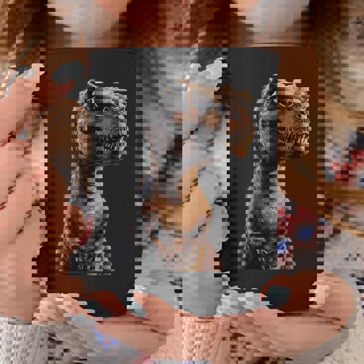 T-レックス ティラノサウルス・レックス 恐竜 恐竜大好き ディノ コーヒーマグ 面白い贈り物