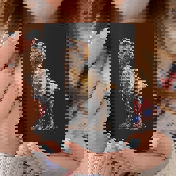 T-レックス ティラノサウルス・レックス 恐竜 恐竜大好き ディノ コーヒーマグ 面白い贈り物