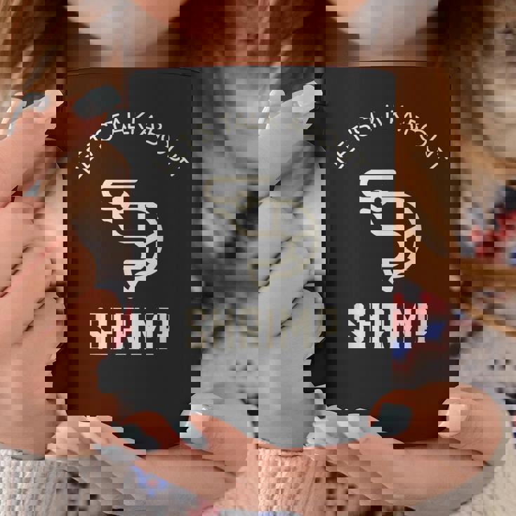 Lets Talk About Erinp おもしろエビ好き シーフードエビ コーヒーマグ 面白い贈り物